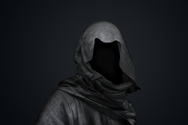 Hooded dark figure