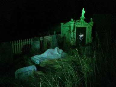 Photograph of the Crypt at Milburn Manor